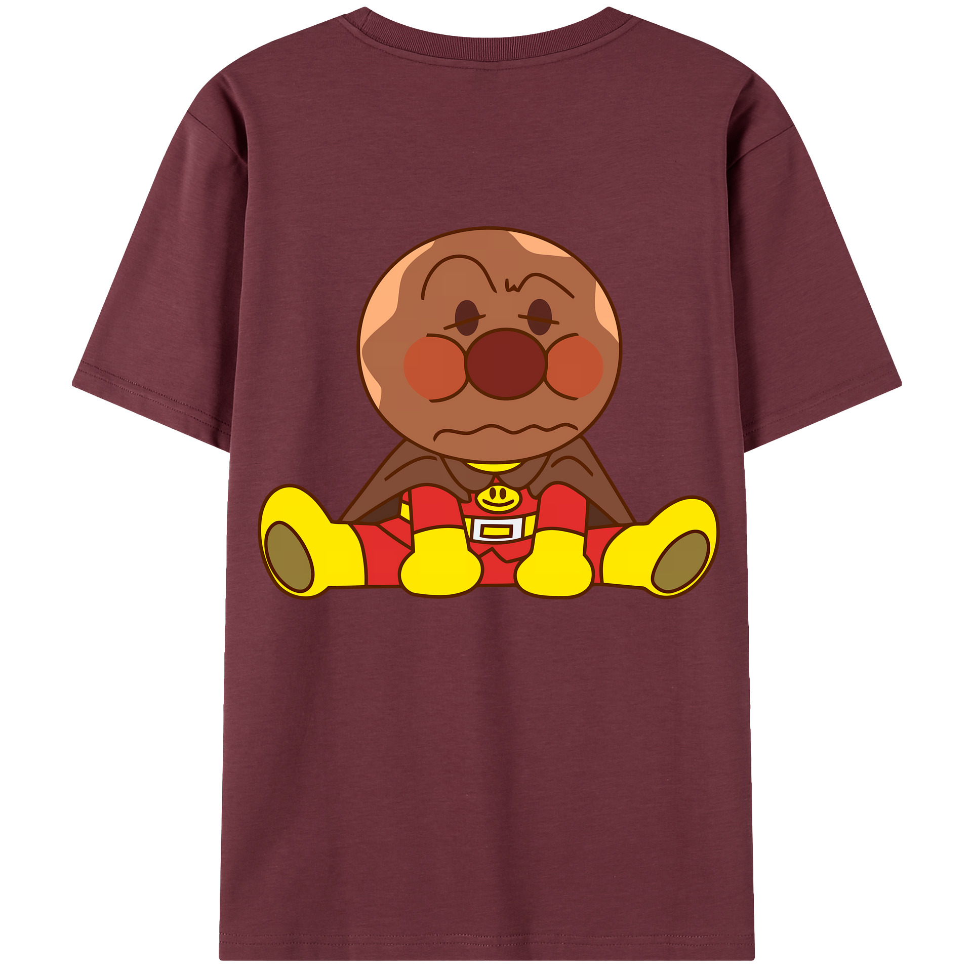 （画像用） アンパンマン Anpanman 綿100％半袖Tシャツ（背面プリント）